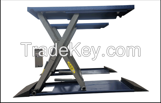 5 Tons Cheap Electric Scissor car Lift Hydraulic Lifting Equipment for Workshop