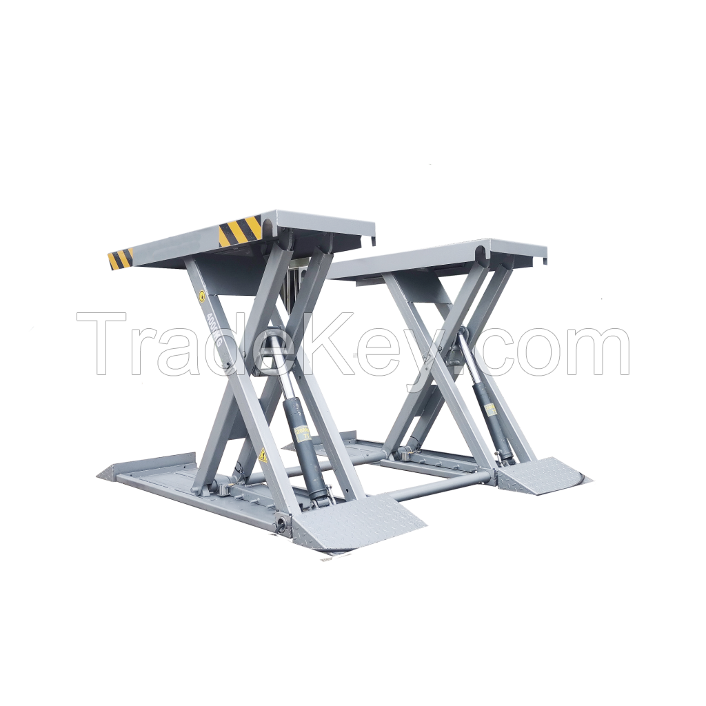 5000 kg Vehicle Repair Equipment Scissor Car Lifter Scissor Lift with Ce Approved