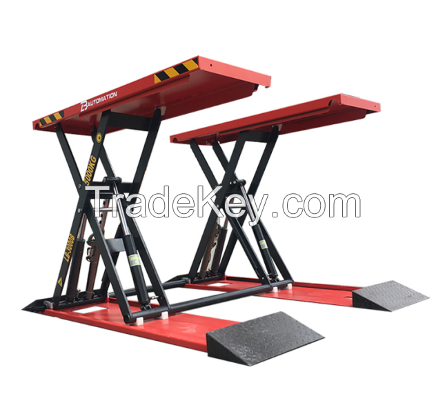 4000kg Opposite Cylinder Car Scissor Lift with CE Certification