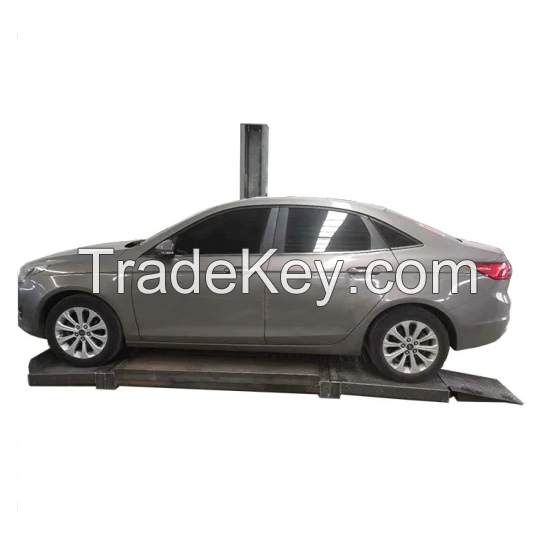 Car Lift LIBA 2t Two Level Car Parking System Single Post Park Lift on Ground