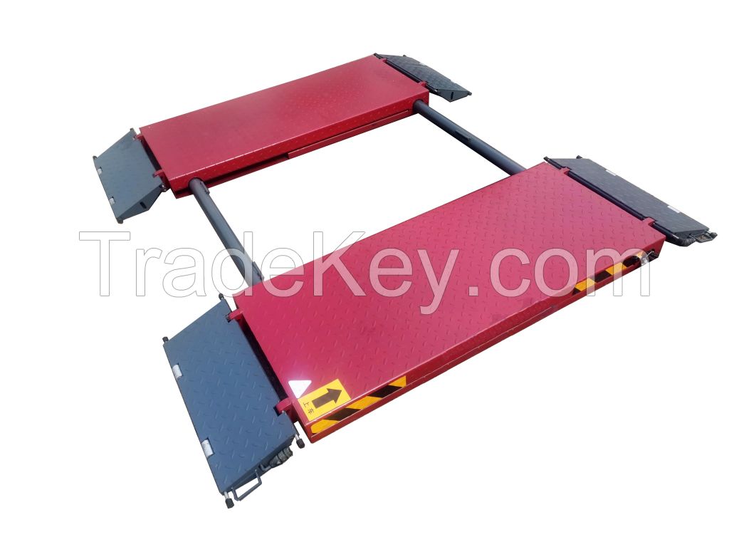 4000kg Scissor Lift for Car Service  Four Cylinders scissor  Car Lift