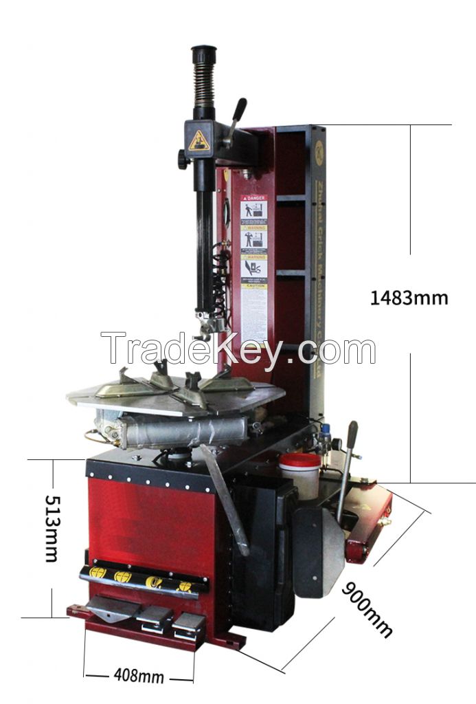 Car Workshop Equipment Swing Arm Tire Changer Machine