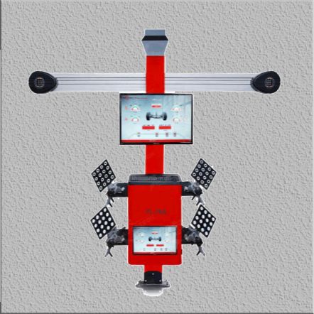 Wheel Alignment LIBA 2HD Cameras Auto Lifting 3D Wheel Alignment Machine for Car Workshop