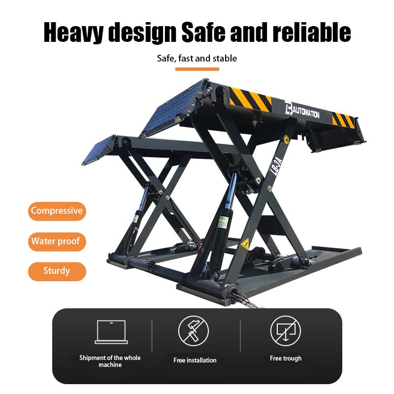 Car Lift LIBA 4.0t Workshop Equipment Scissor Lift Hydraulic Car Lift