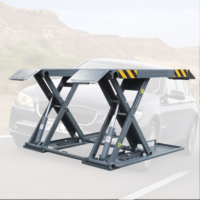 4000 kg Hydraulic Car Scissor Lift Home Garage Lift