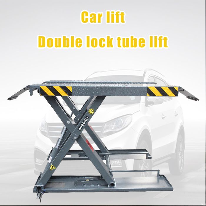 4000 kg Hydraulic Car Scissor Lift Home Garage Lift