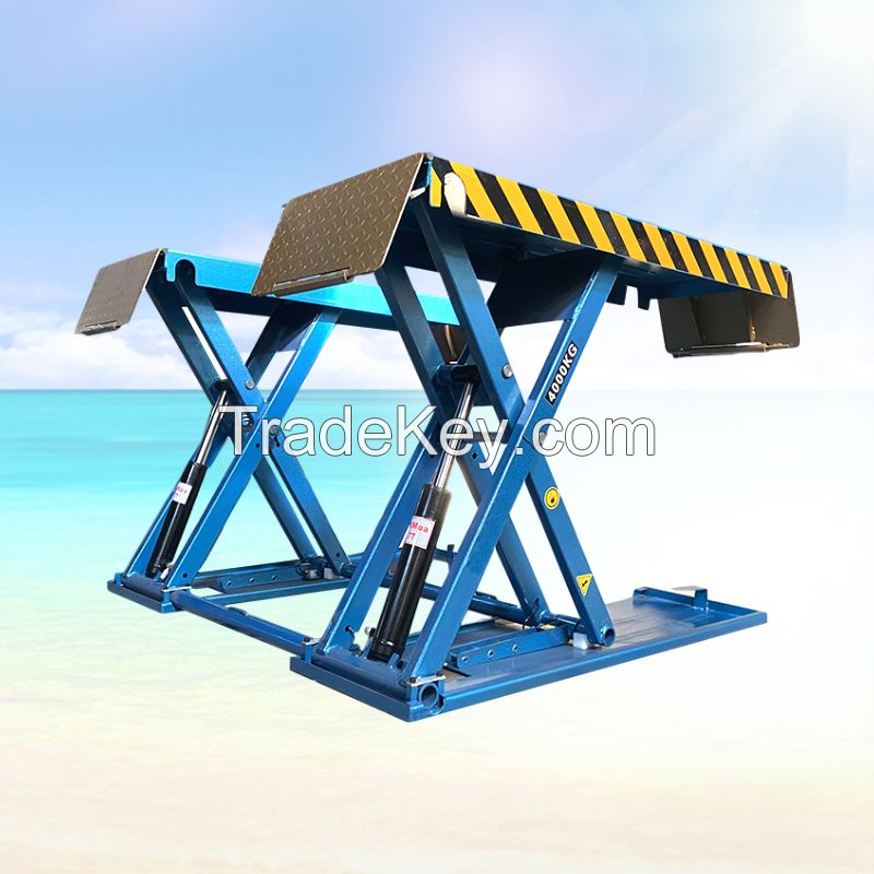 4000kg Hot Sale New 2021 Customized Hydraulic  Scissor Lift for Auto Car Lifting 