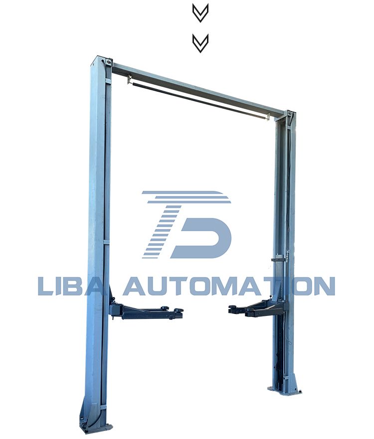 Car Lift LIBA 4t Capacity Two Post Bus Truck Car Lift with CE