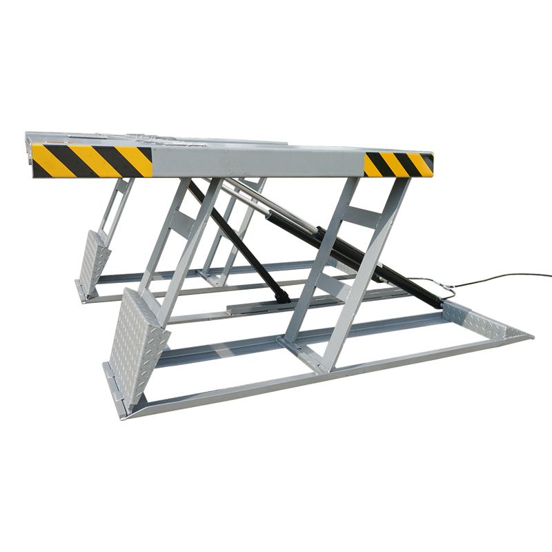 Car Lift LIBA Motor Electrical 4000kg Scissor Car Lift for Car Repair