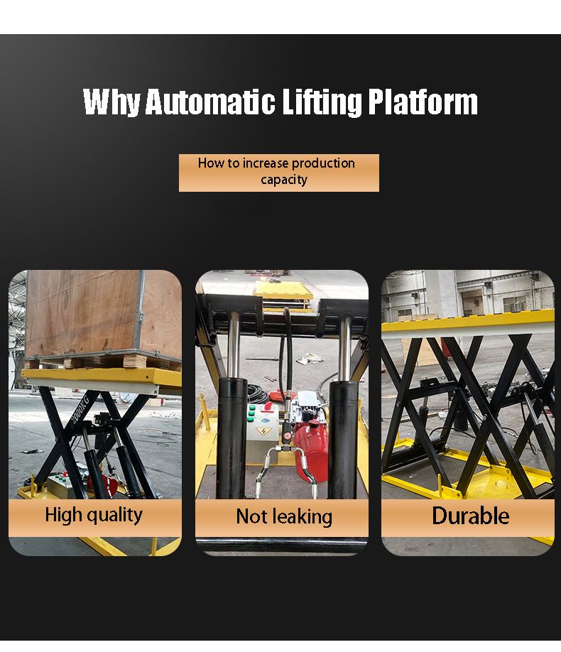 Lifting Platform LIBA 2000kg Customer Required Hydraulic Scissor Lift Platform