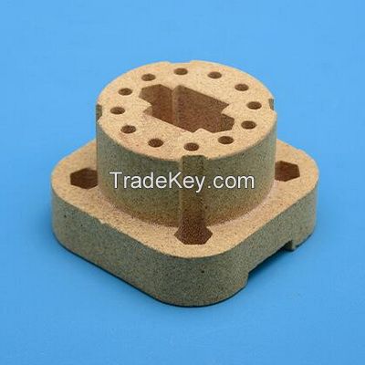 Refractory Cordierite Porcelain Heater Core