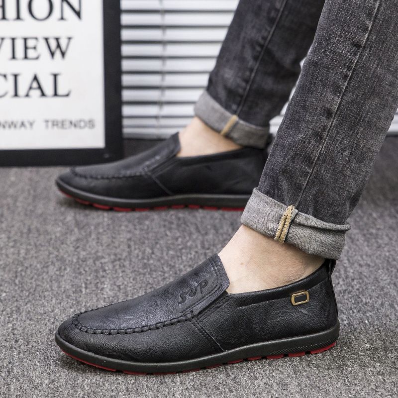 Cheap Boat Shoe Pu Leather 