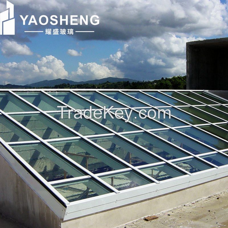 Skylight Glazing Tempered Laminated Glass