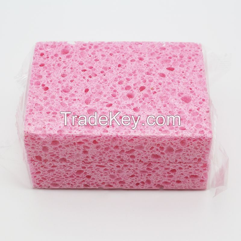 Cleaning Sponge Sponge Magic Compressed Wood Pulp Factory Oem