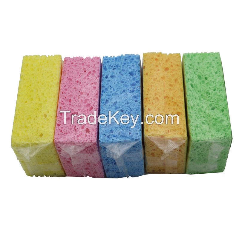 Cleaning Sponge Sponge Magic Compressed Wood Pulp Factory Oem