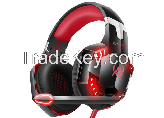 G2000 Stereo Gaming Headset LED Light Earphone Noise Cancelling Headp