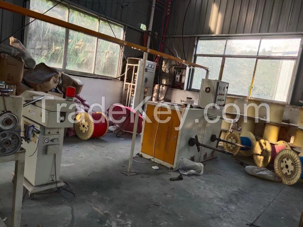 Used wire cable making machine/ second hand cable extruder machine