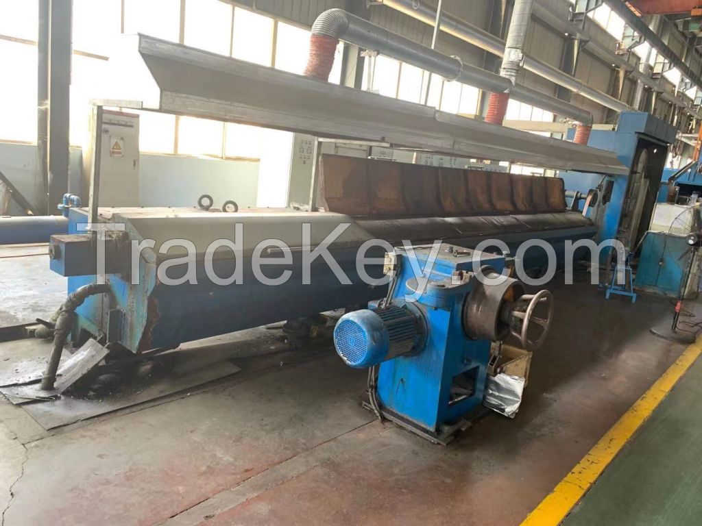 used copper wire breaddown drawing machine/ second hand 13 die copper rod breakdown machine