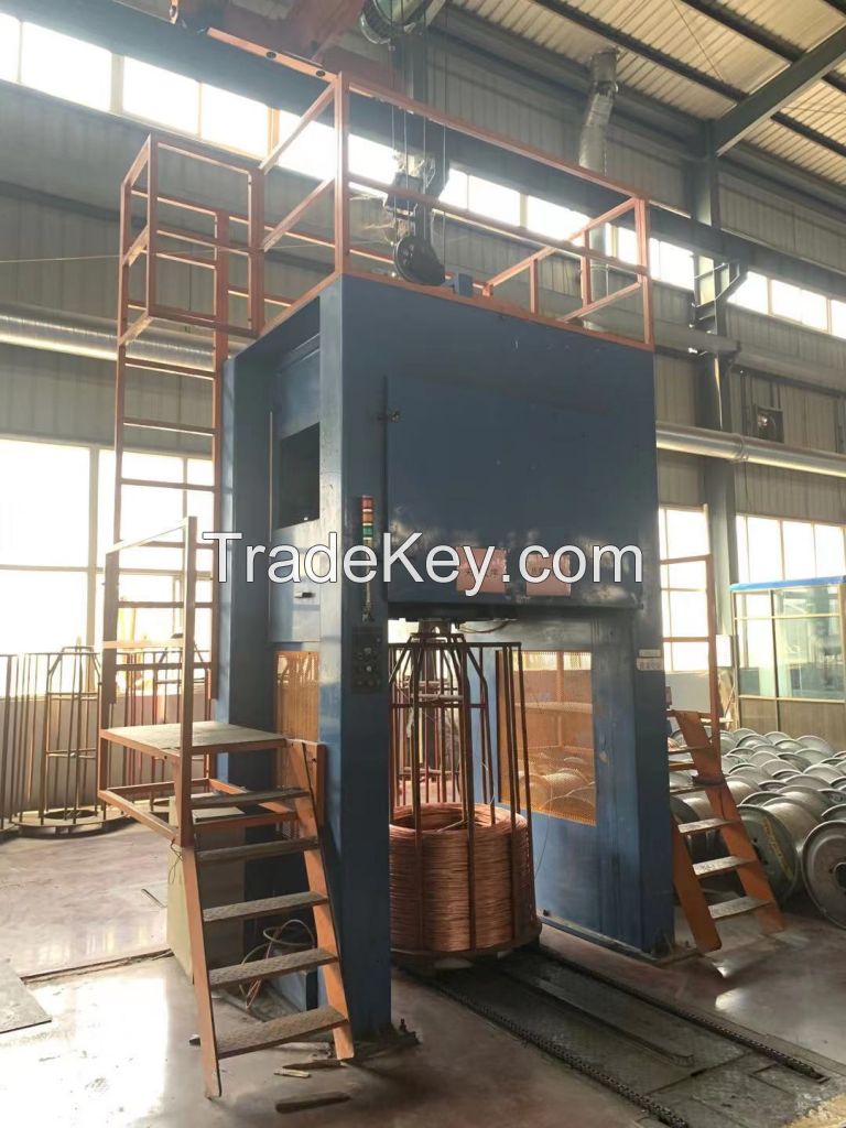 used copper wire breaddown drawing machine/ second hand 13 die copper rod breakdown machine