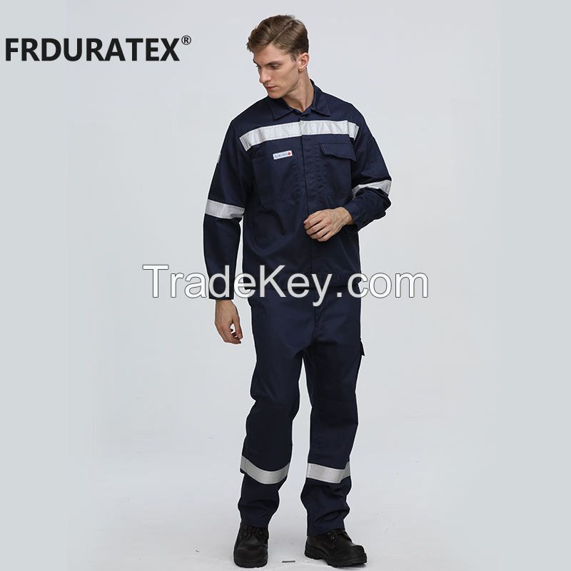 Fire resistant reflective electrician workwear safety suit work wear clothes 