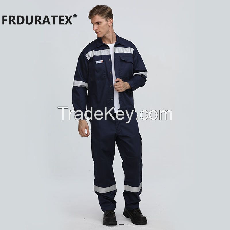 Fire resistant reflective electrician workwear safety suit work wear clothes 