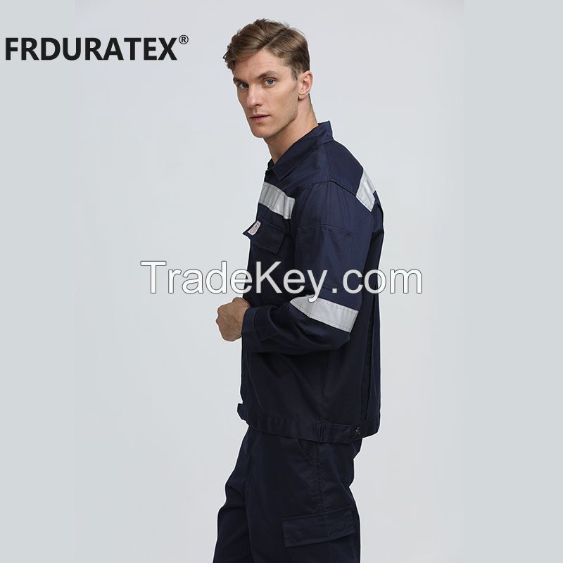 Fire resistant reflective electrician workwear safety suit work wear clothes 