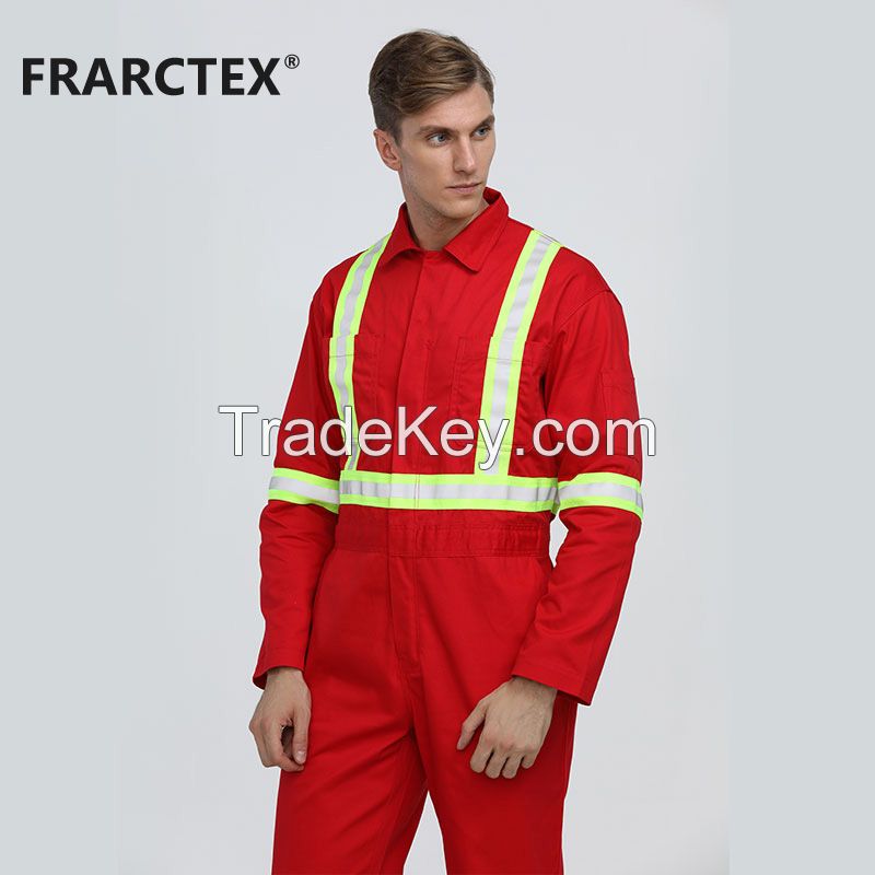 Customized arc flash protection fr fire retardant electrical safety mechanics fireproof welding coveralls flame retardant