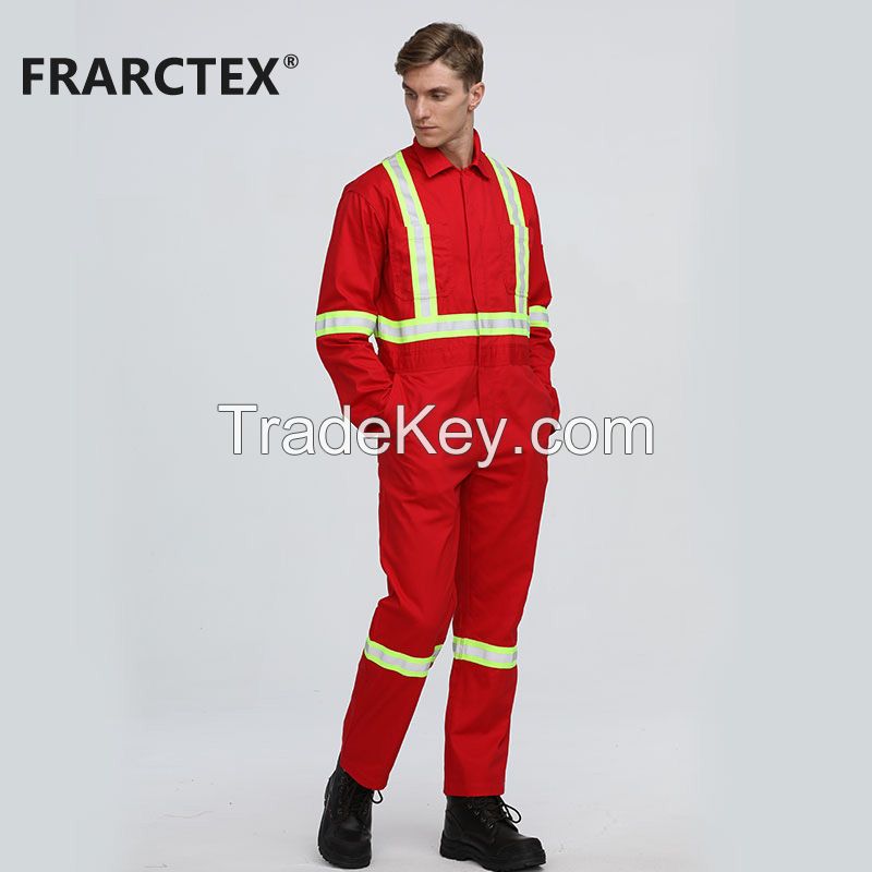 Customized arc flash protection fr fire retardant electrical safety mechanics fireproof welding coveralls flame retardant