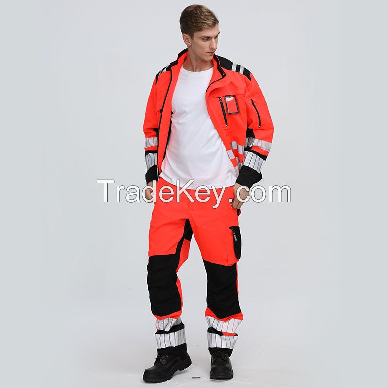 Xinke Protective fr hi vis work clothing jacket fire retardant