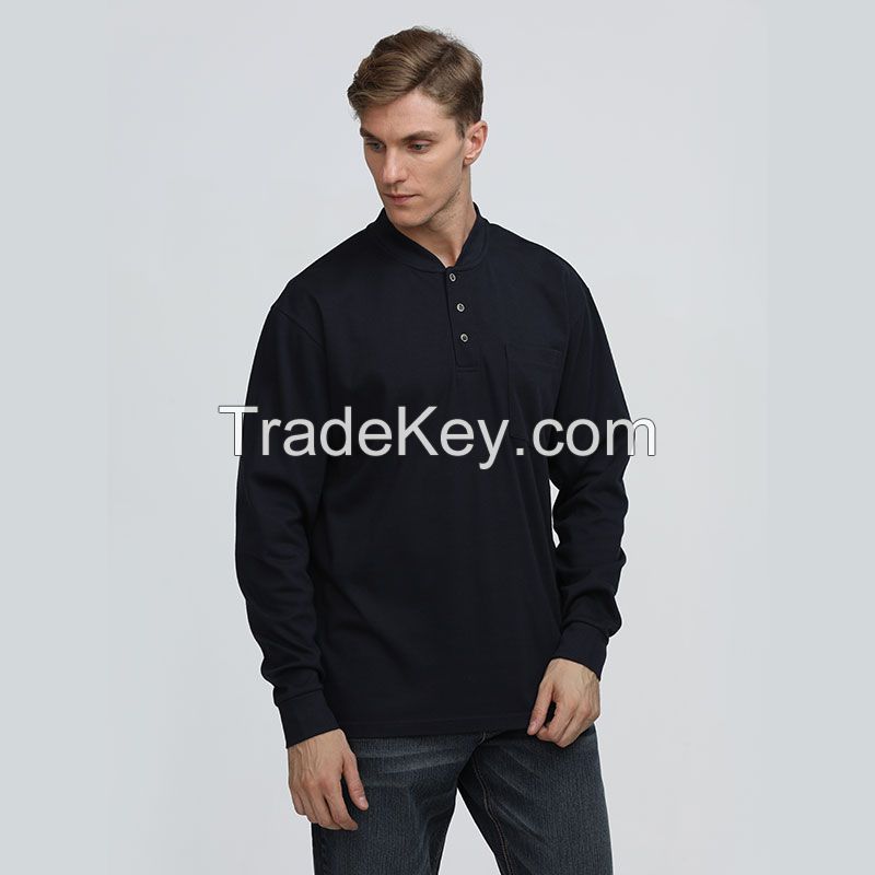 Custom Men Long Sleeve Work Wear Mechanic Work Shirt