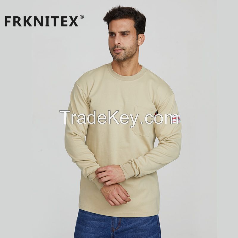 Frknitex 100 Cotton Fire Retardant Work Uniform Shirts