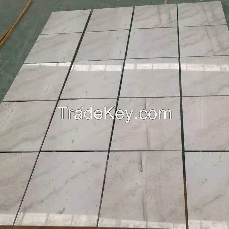 wholesale white marble tile bathroom floor design price 