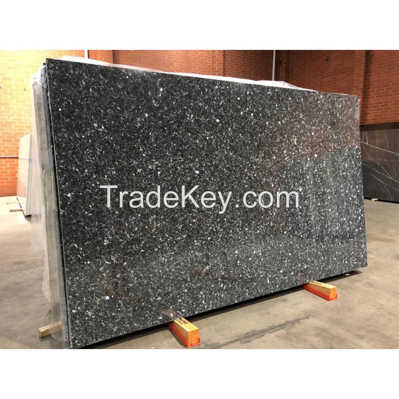 Blue Pearl granite stone granite slab countertop stone tile for kitchen and bathroom