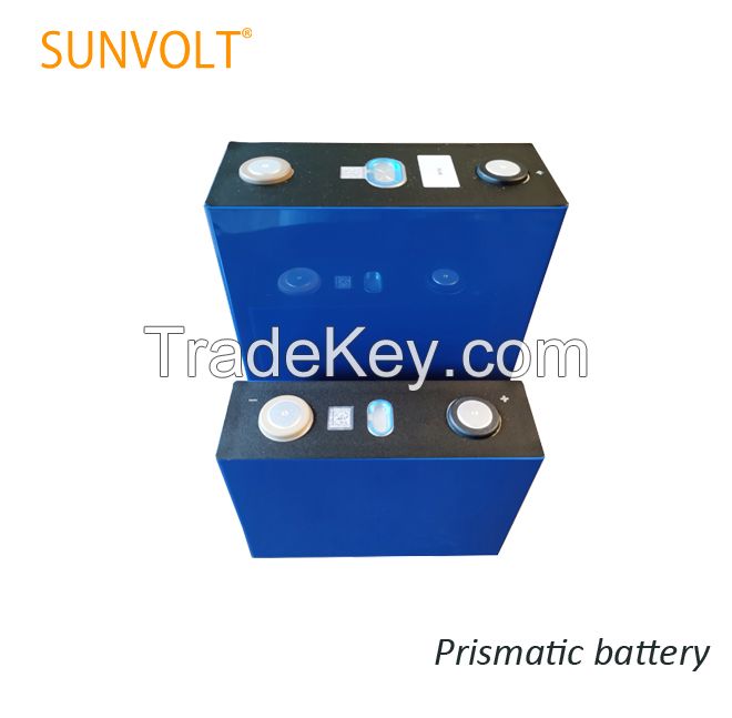 3.2V 280Ah blue carbon Lifepo4 Battery Cell Prismatic lithium Ion Batteries for DIY RV/Solar System/Yacht/ Golf Cart