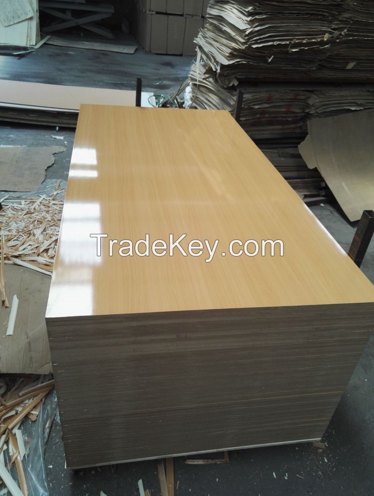 Melamine MDF Board/decorative laminated board