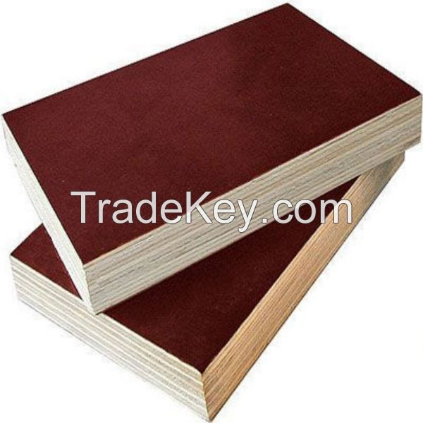 black or brown marine phenolic plywood,18mm film faced plywood 