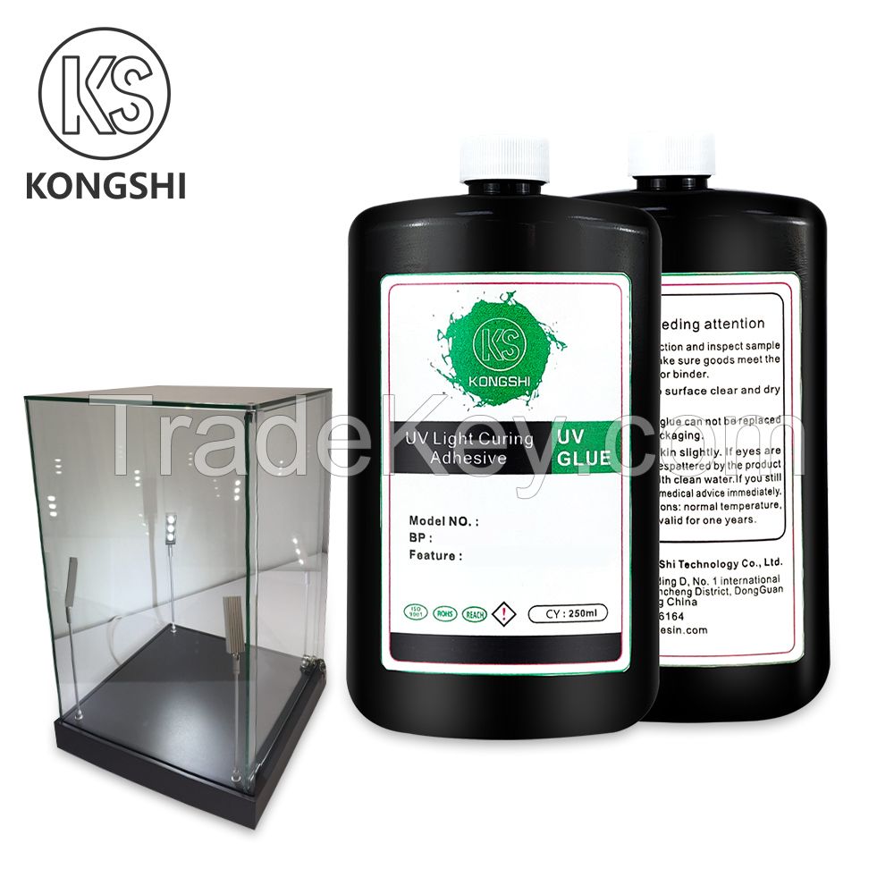 Curing Adhesive resin for acrylic Transparent glass Crystal Glass UV Resistant Waterproof UV Glue