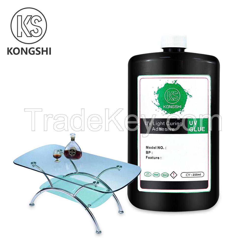 Curing Adhesive resin for acrylic Transparent glass Crystal Glass UV Resistant Waterproof UV Glue