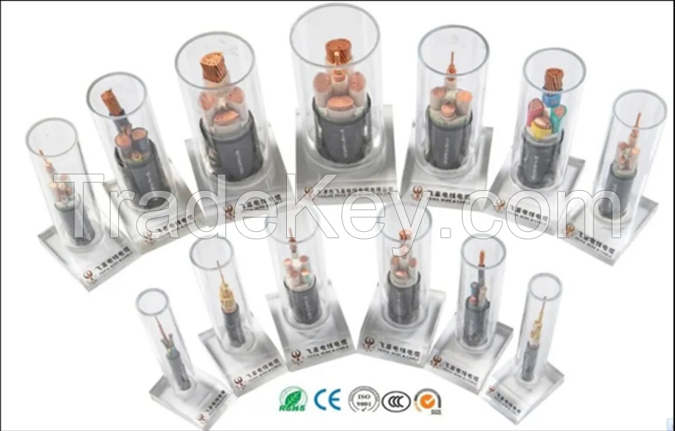 Feiya 0.6/1kv XLPE Insulated PVC Sheathed Power Cable Yjv/Yjlv/Yjv22/Yjlv22