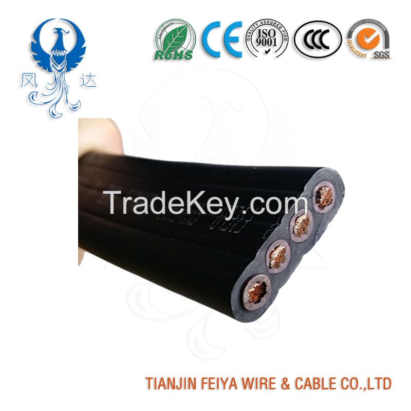 Feiya Factory Direct Sales Movable Type Flat Cables Yvvb Yffb Yeeb Yggb Yvfb