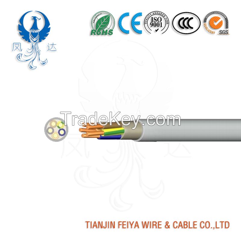 BVV Bvr Rvv PVC Insulated PVC Sheathed Cables or Flexible Cable