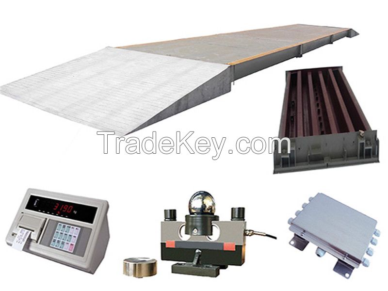 Digital steel deck weighbridge 30t to 150t