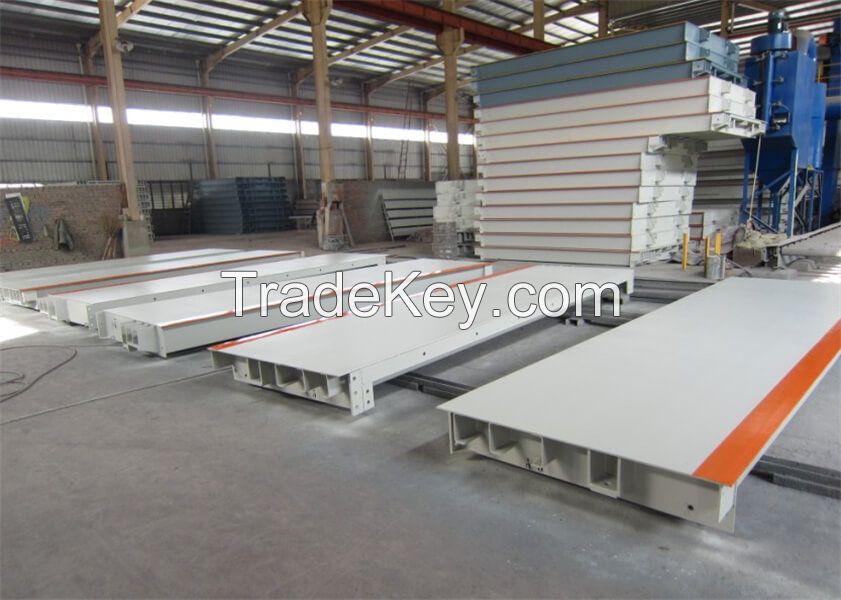 Digital steel deck weighbridge 30t to 150t