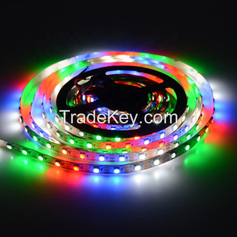 SMD5050 RGB LED Lights Addressable RGB Color Remote Control DC5V 60 LE