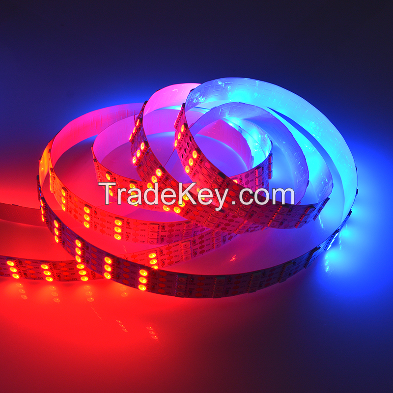 Living room decoration Remote control lighting DC12V 5050 SMD digital smart RGB 144 led strip for home