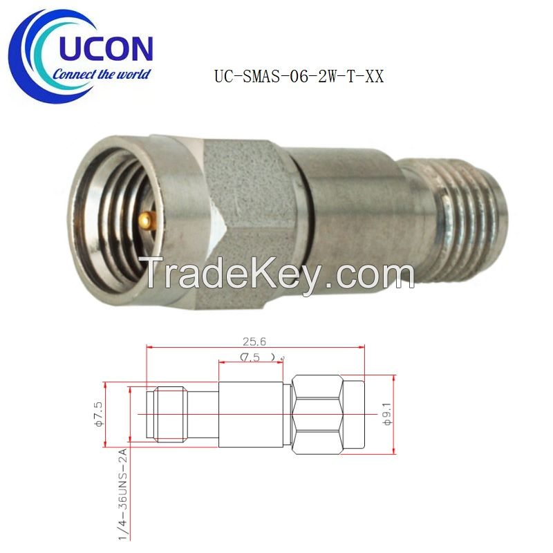 2W RF Coaxial attenuator