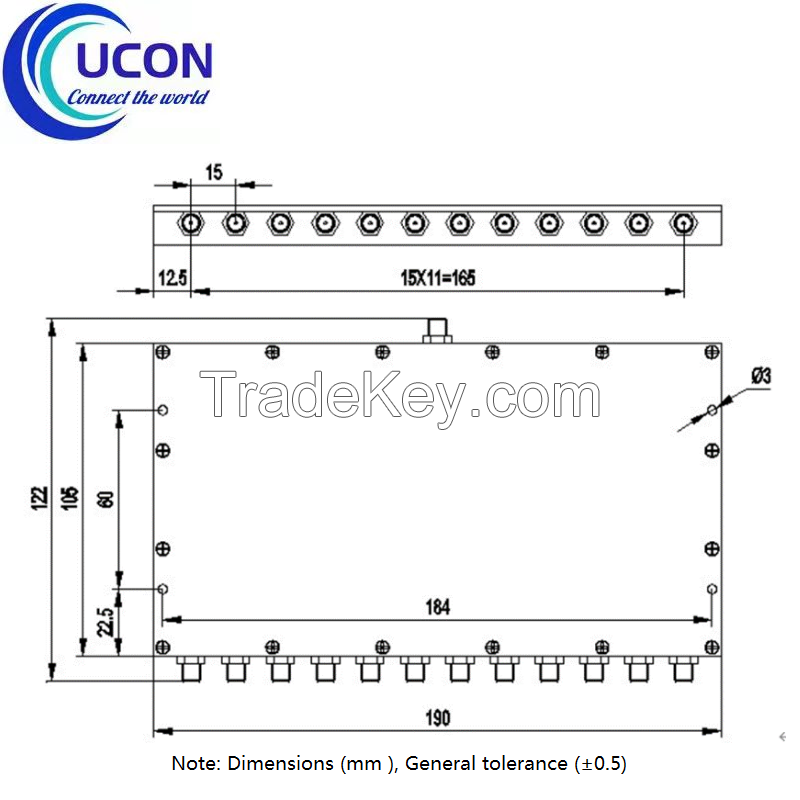 12 Way Power Splitter