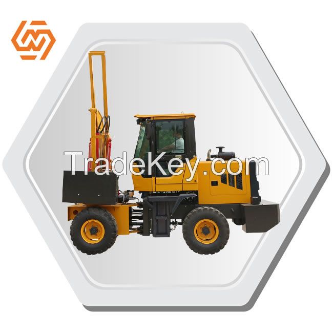 High Quality Pile Driver Highway Guardrail Pile Driver Machine Hydraulic Road Machinery for Road Construction Engineering