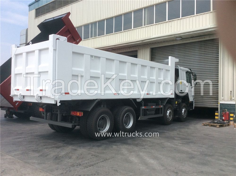 12 tyre Howo 50 Ton Dump Truck