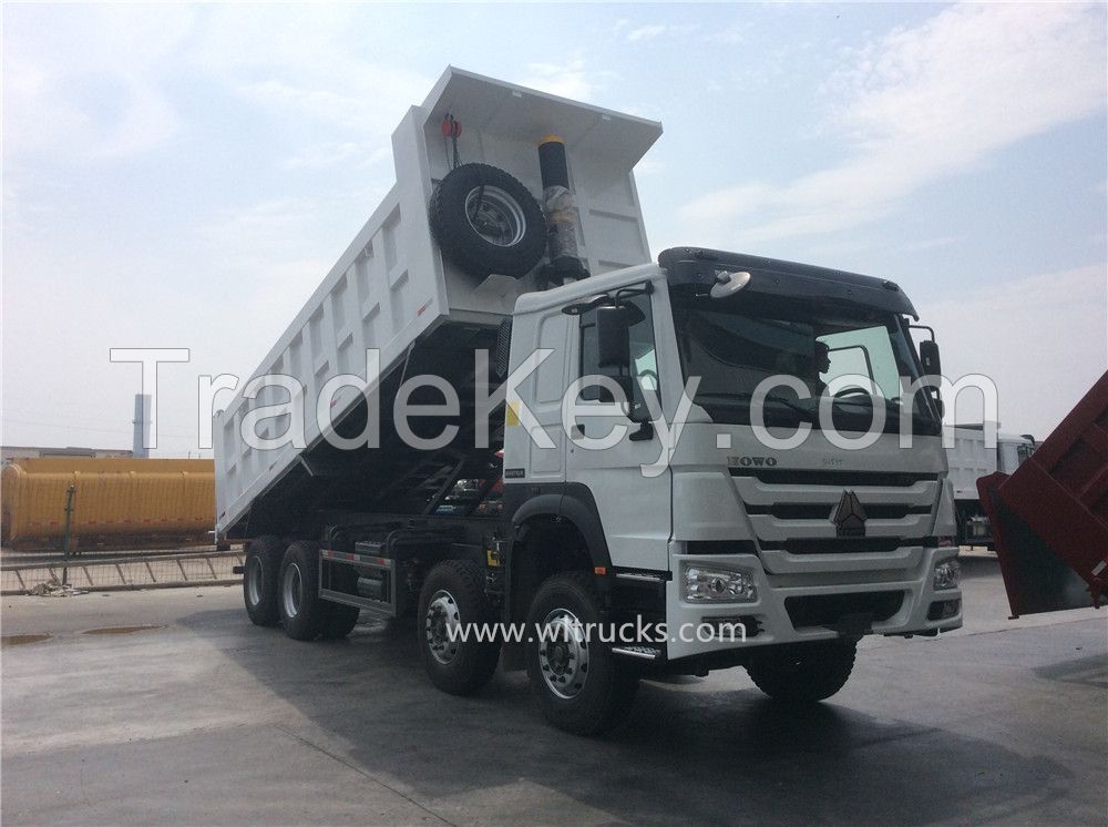 12 tyre Howo 50 Ton Dump Truck